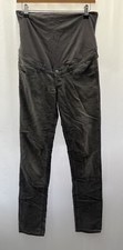 H&M Maternity Skinny Jeans Over Bump Grey W34 L32