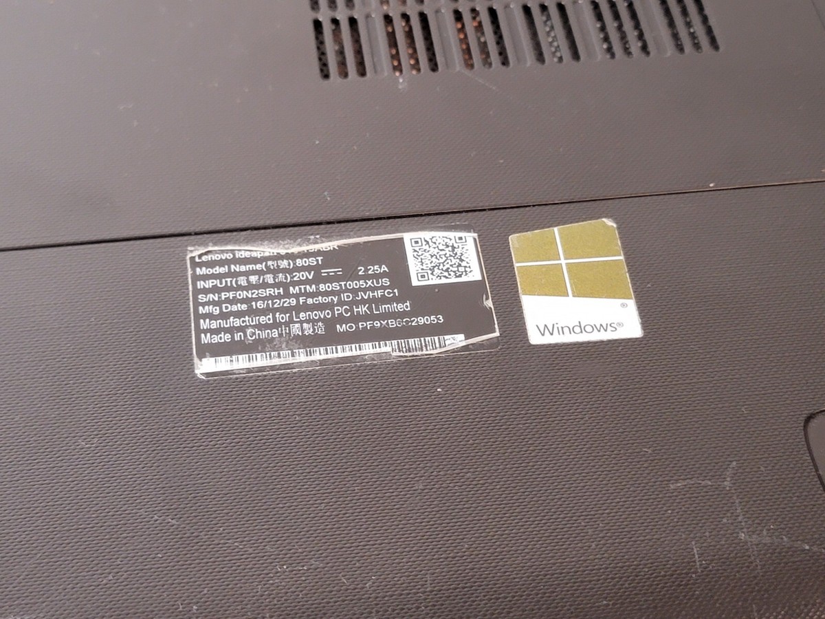 Lenovo IdeaPad 310-15ABR 15.6 Lenovo IdeaPad 310-15ABR 15.6