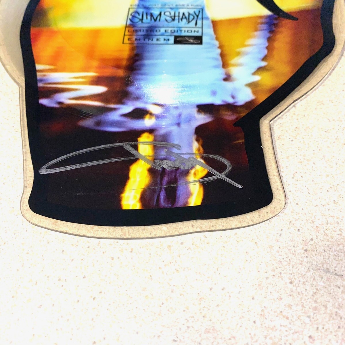 EMINEM SLIM SHADY signed autographed SDGAF PICTUREDISC