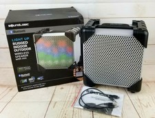 acoustic research hatteras outdoor wireless speaker with multicolor lights
