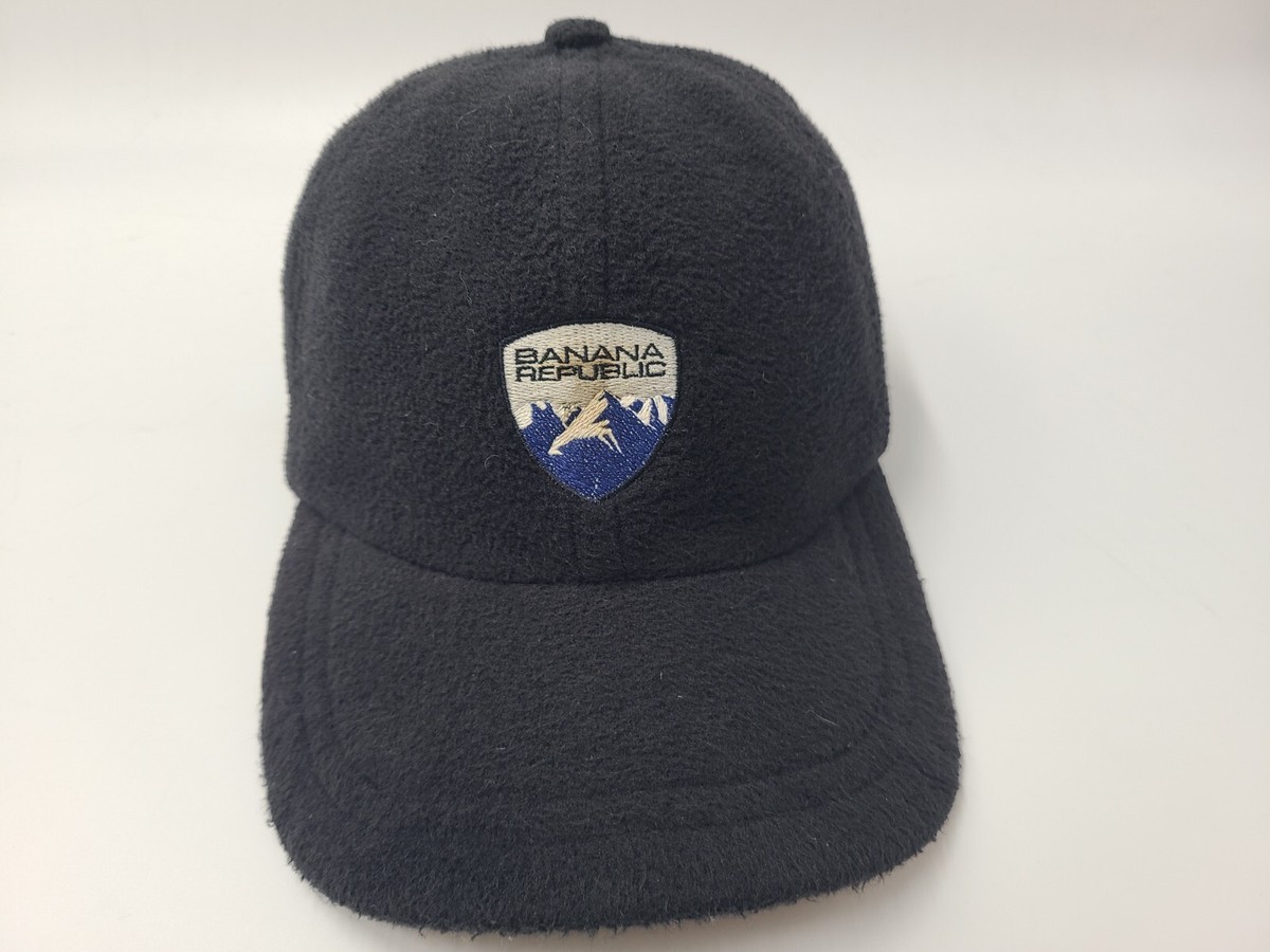 Vintage Banana Republic Mountains Fleece Stretch Fit M-L Hat Cap