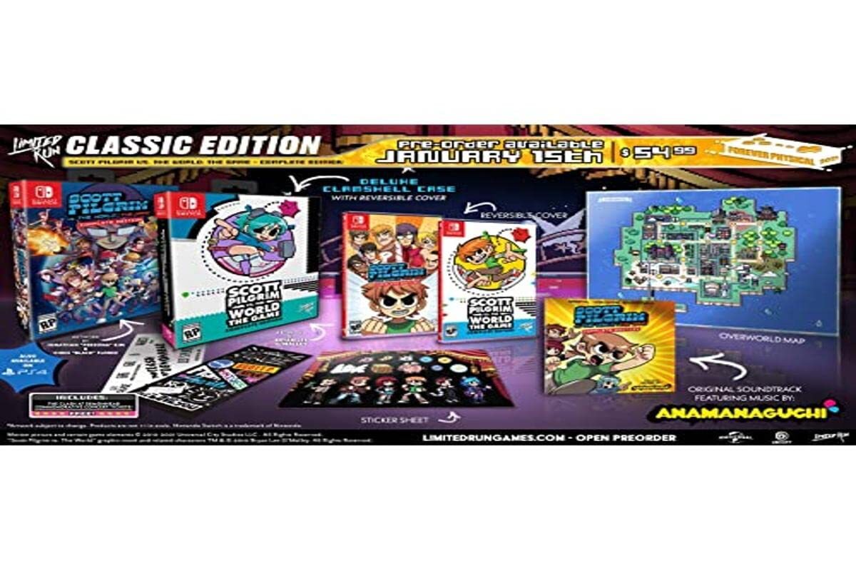 Nintendo Switch Scott Pilgrim Vs. The World Classic Edition - Nintend GAME NUOVO