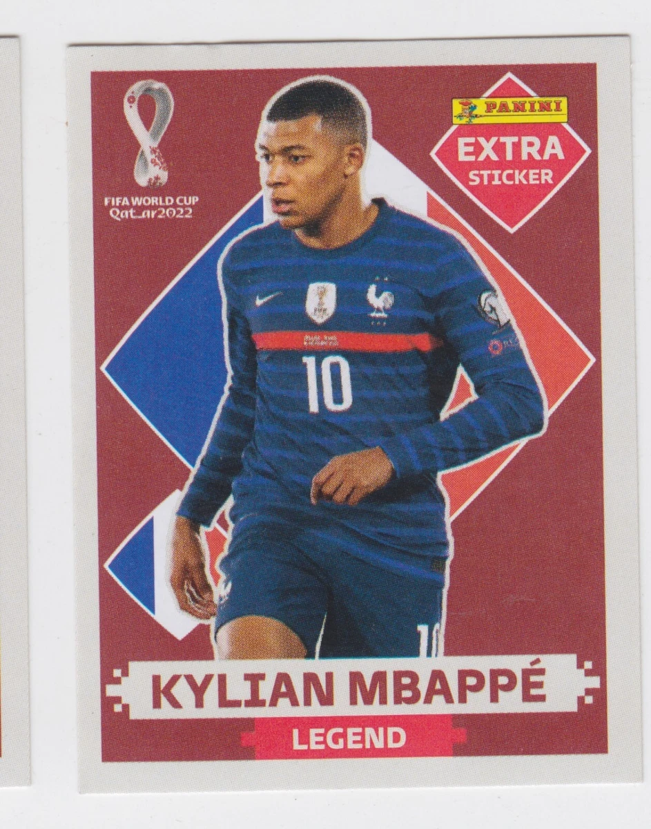 Lance Livre - Kit com 4 Extra Legends/Rookie Bordô (Base) - Kykian Mbappe