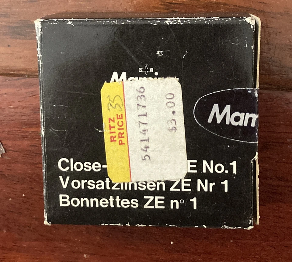 maniya close up lens 1 new in box Sealed - Image 2 of 4