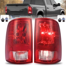 DOT For 09-18 Dodge Ram 1500 2500 3500 Pair Rear Tail Lights Brake Parking Lamps