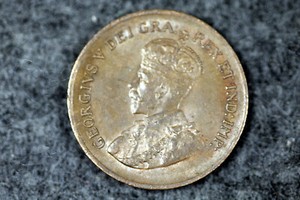 1932 Canada 1 Cent Small Penny Copper King George V #L00656