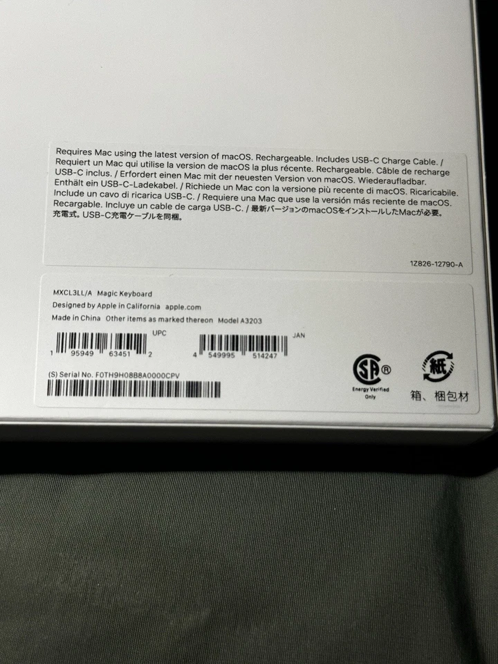 Apple Magic Keyboard (USB-C) NEW 2024 Model A3203 ✅ - Image 3 of 4