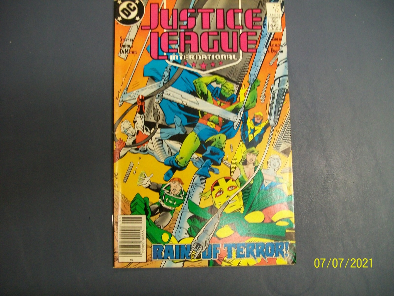 Justice League International #14 by DC Comics in Very Good Condition (1988)