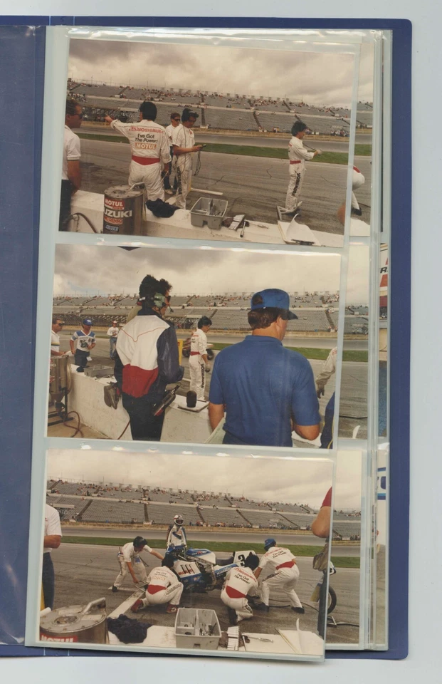 Photo Albums Snapshots 1987 Daytona 200 Motorcycle MotoGP SuperBike Race Suzuki - Image 3 of 4