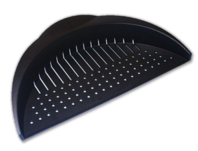 Tupperware Flat Scoop for Cutting Boards Large Food Scoop 12'' Chef Series Black