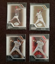 2008 2009 2010 2011 TOPPS TRIPLE THREADS Baseball Card - Tony GWYNN D STRAWBERRY