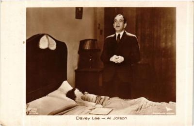 CPA AK DAVEY LEE. AL JOLSON Ross Verlag 5189/1 FILMSTAR (600758)