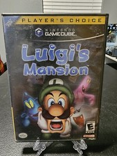 Luigi's Mansion - Case  Cover Art Only Nintendo Gamecube Authentic