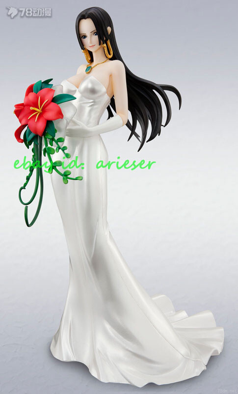 ワンピース POP ハンコック WEDDING Ver. Mega House Pop One Piece Boa.Hancock Wedding Ver. Statue Figure In