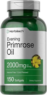 Cápsulas de aceite de onagra 2000 mg | Equilibrio hormonal y salud femenina