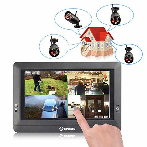 Sequro Wireless Outdoor Security Cameras With Dvr Surveillance Dvr
