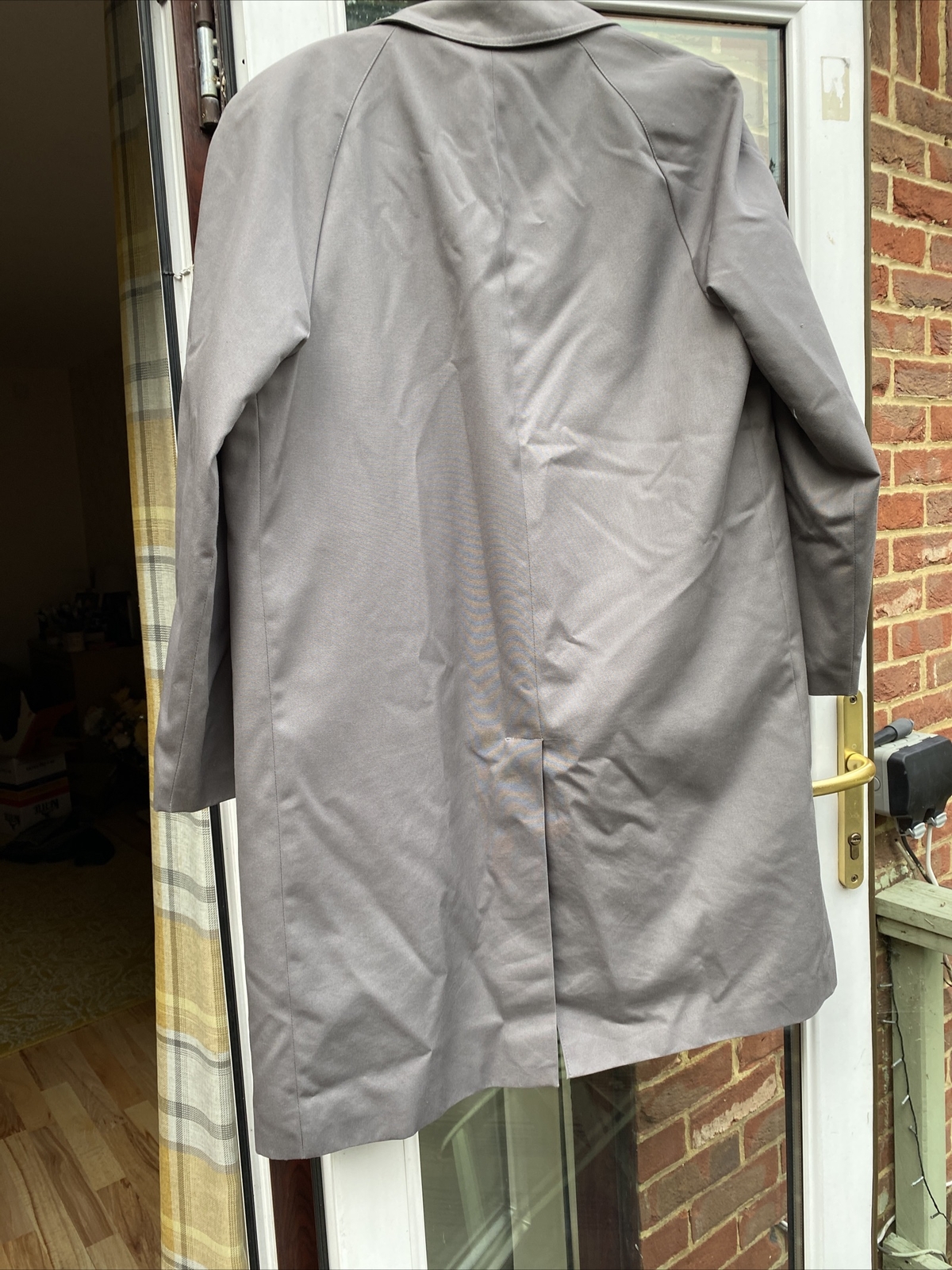 Vintage Dunn and Co Coat Overcoat Mac M/L Made in Britain Shower