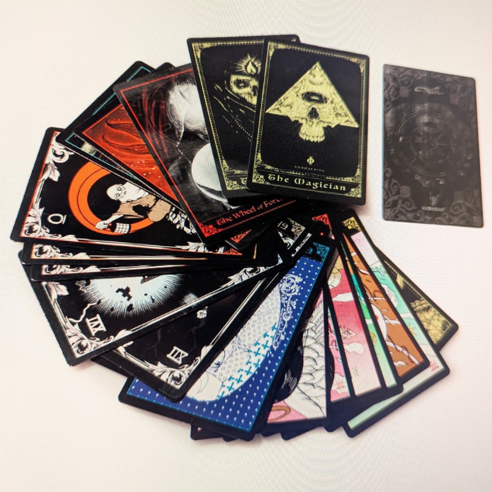 Tarot Dunny Arcane Divination en coffret d'art RARE par Kidrobot