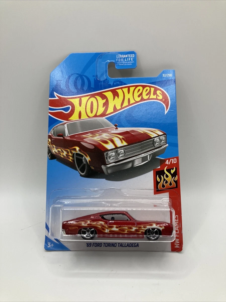 Hot Wheels HW Flames 69 Ford Torino Talladega 4 10 32 250 eBay