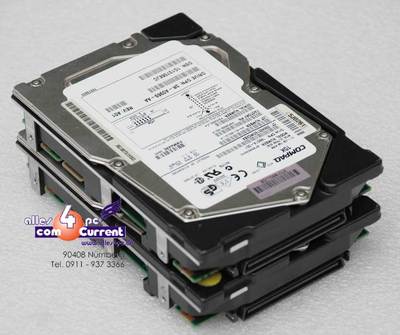 9 GB COMPAQ FESTPLATTE HARD DISK   BF00963643 9P9006-021 188014-001 SCSI #K913