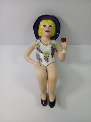 Westland Funseekers 6453 JEANIE Ceramic Shelf Sitter By Artist Janice Joplin '03