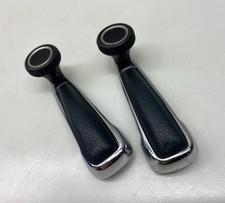 2x Mercedes W114 W115 W108 W109 /8 Fensterkurbel mit Einleger Blau 2. Serie