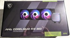 MSI MAG CORELIQUID A13 360 AIO Liquid CPU Cooler - Brand New Factory Sealed
