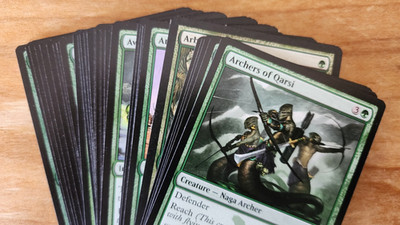 MTG -  Commons - Random - Green - Singles