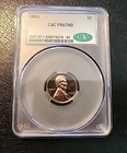 1963 Lincol Cent CAC PR67RD