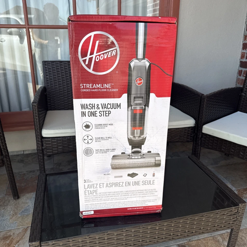 Hoover Streamline Corded Hard Floor Cleaner FH46020V (OB) - Image 3 of 4