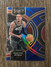 Dejounte Murray 2023 Select Basketball Premier Level Silver Prizm Hawks