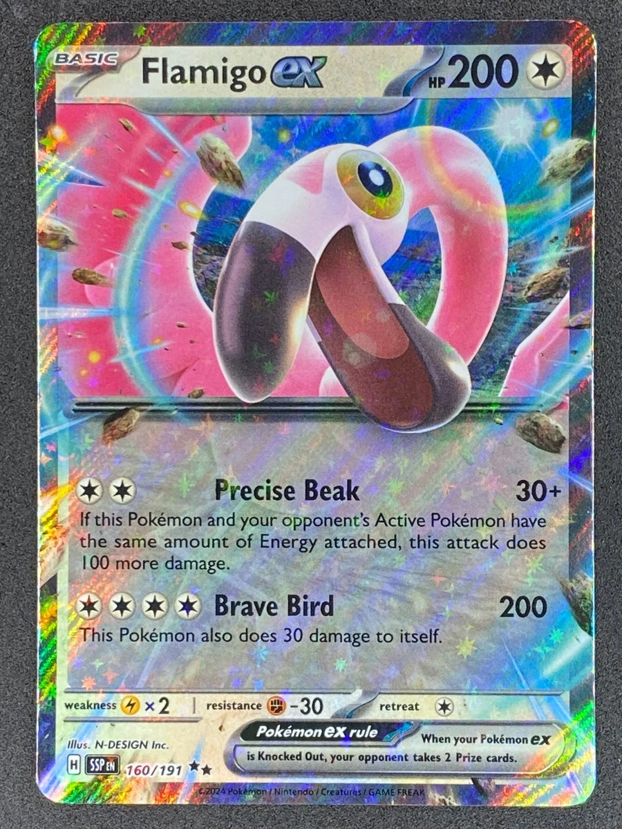 flamingo pokemon card Bombirdier [SCR - 097/142] main image 0