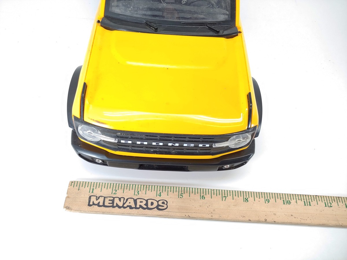 New Bright Hardbody Thick Plastic Ford Bronco 1/10 RC Crawler Body