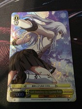 Weiss Schwarz AB/W31-TE08SP TD SP Sign Girl Standing Up To Fate English Kanade