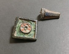 Lot Fibule romaine avec email 