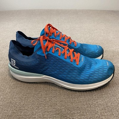 Salomon Sonic 3 Accelerate Shoes Mens Size 13 Blue Running Sneakers 409701