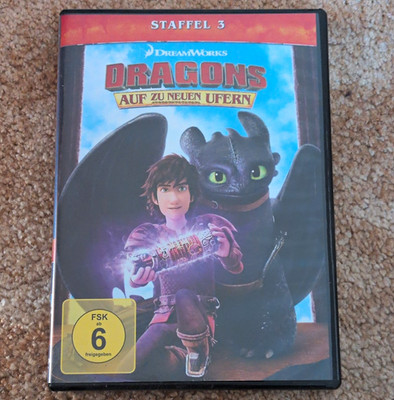 DreamWorks Dragons   Auf zu neuen Ufern Staffel 3 DVD, FSK 6, Code 2 PAL