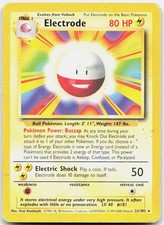 electrode holographic pokemon card value GX 48/168 this attack does nothing Electrode 2003 Skyridge #036/144 Reverse