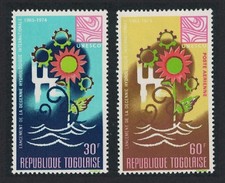 Togo Intl Hydrological Decade 2v 1968 MNH SG#586-587 Sc#640+C90