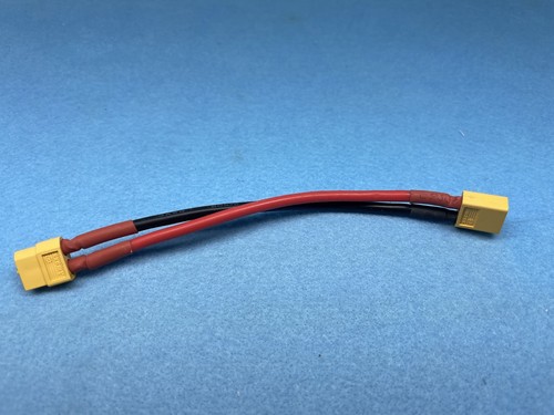 XT60 Device to XT60 Battery 12awg Heavy Duty Silicone Wire Extension 7' Long