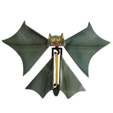 Flying Bat Elastic Flyer Toy Colorful Card Decoration Holiday Wedding Supply