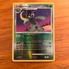 Cacturne 42/127 Platinum Pokemon Card