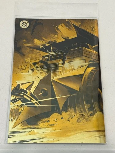 ABSOLUTE BATMAN #2 ARABIC GOLD FOIL NICK DRAGOTTA