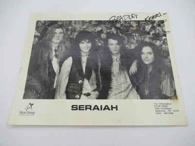 Rare 8X10 SERAIAH Autograph Picture ''Look''