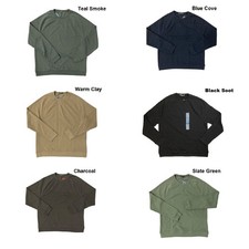 Member's Mark Men's Long Sleeve Classic Fit French Terry Crew