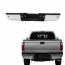 Chrome Rear Step Bumper Sensor Holes 2008-2016 F250350450 Super Duty Fo1103150