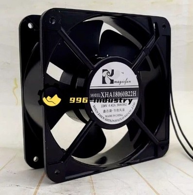 1pc new for XHA18060B22H AC220V 0.42A 18CM Metal Cooling Fan