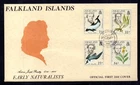 Falkland Islands - 1985 Early Naturalists First Day Cover