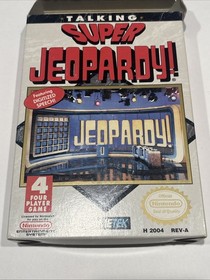 Super Jeopardy + Wheel of Fortune (Nintendo NES) Tested/Working, In Boxes