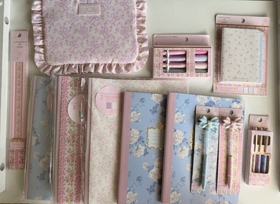 LoveShackFancy Target School Supplies Lot Bow Pens Folders Notebooks Ruler